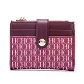 Women Universal Wallet - Fashion Classic Retro, Designer Look, Letter Printed, Portable Card Bag, Wallet