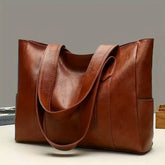 Ladies' Retro Style Tote Bag - Vintage Large Shoulder Bag