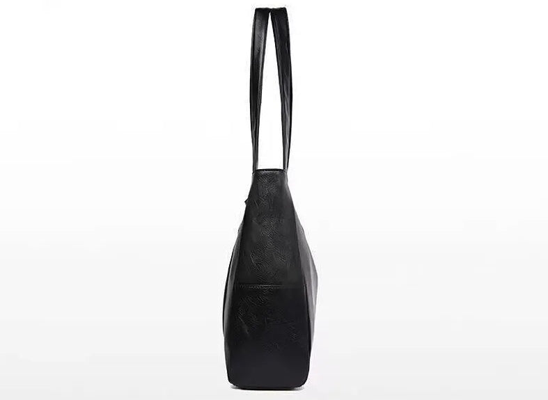 Ladies' Retro Tote Bag - Vintage Large Shoulder Bag