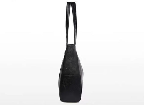 Ladies' Retro Tote Bag - Vintage Large Shoulder Bag