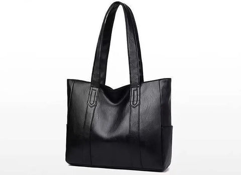Ladies' Retro Tote Bag - Vintage Large Shoulder Bag
