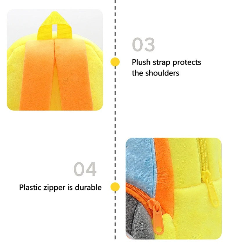 Children's Plush Backpack - 16 Different Work Machine Models