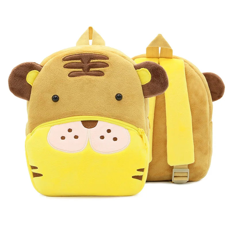 Cartoon Plush Children Backpacks Kindergarten Schoolbag Animal Kids Backpack Children School Bags Girls Boys Backpacks