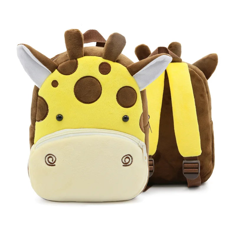Cartoon Plush Children Backpacks Kindergarten Schoolbag Animal Kids Backpack Children School Bags Girls Boys Backpacks