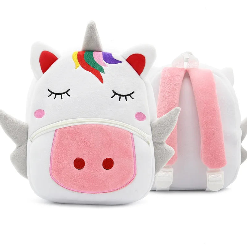 Cartoon Plush Children Backpacks Kindergarten Schoolbag Animal Kids Backpack Children School Bags Girls Boys Backpacks