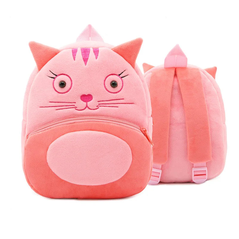 Cartoon Plush Children Backpacks Kindergarten Schoolbag Animal Kids Backpack Children School Bags Girls Boys Backpacks