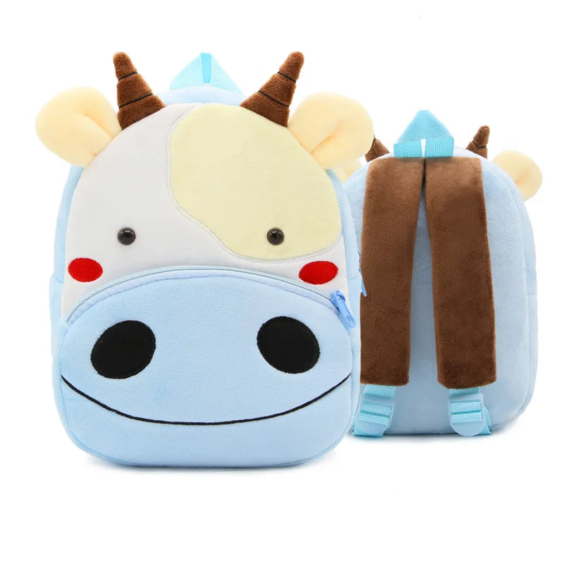 Cartoon Plush Children Backpacks Kindergarten Schoolbag Animal Kids Backpack Children School Bags Girls Boys Backpacks