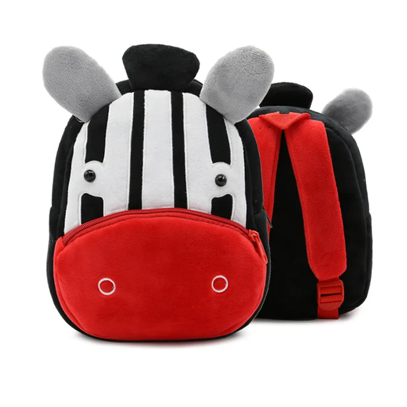 Cartoon Plush Children Backpacks Kindergarten Schoolbag Animal Kids Backpack Children School Bags Girls Boys Backpacks