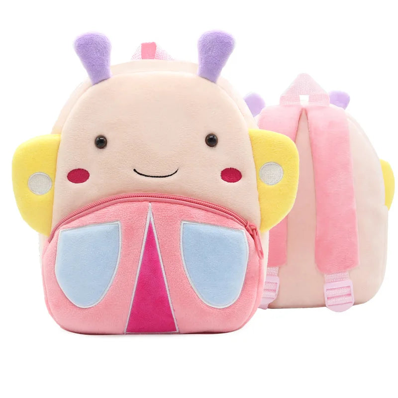 Cartoon Plush Children Backpacks Kindergarten Schoolbag Animal Kids Backpack Children School Bags Girls Boys Backpacks
