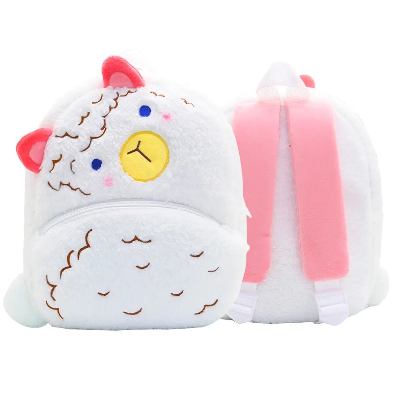 Cartoon Plush Children Backpacks Kindergarten Schoolbag Animal Kids Backpack Children School Bags Girls Boys Backpacks