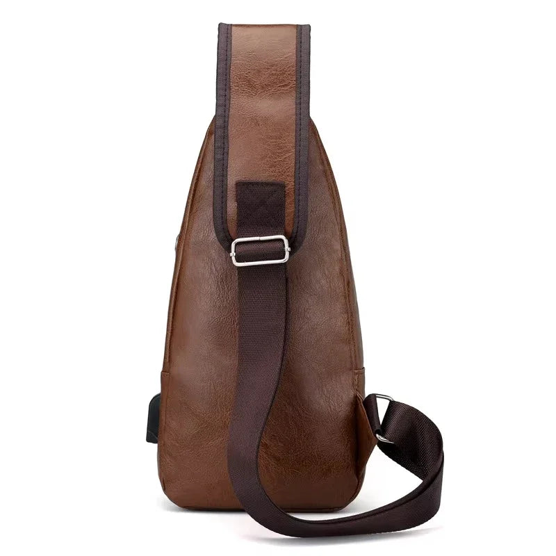 Men's Urban Chest Bag - Large Capacity Crossbody  