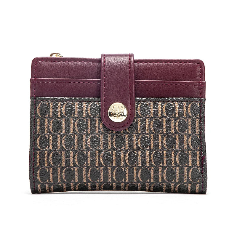 Women Universal Wallet - Fashion Classic Retro, Designer Look, Letter Printed, Portable Card Bag, Wallet