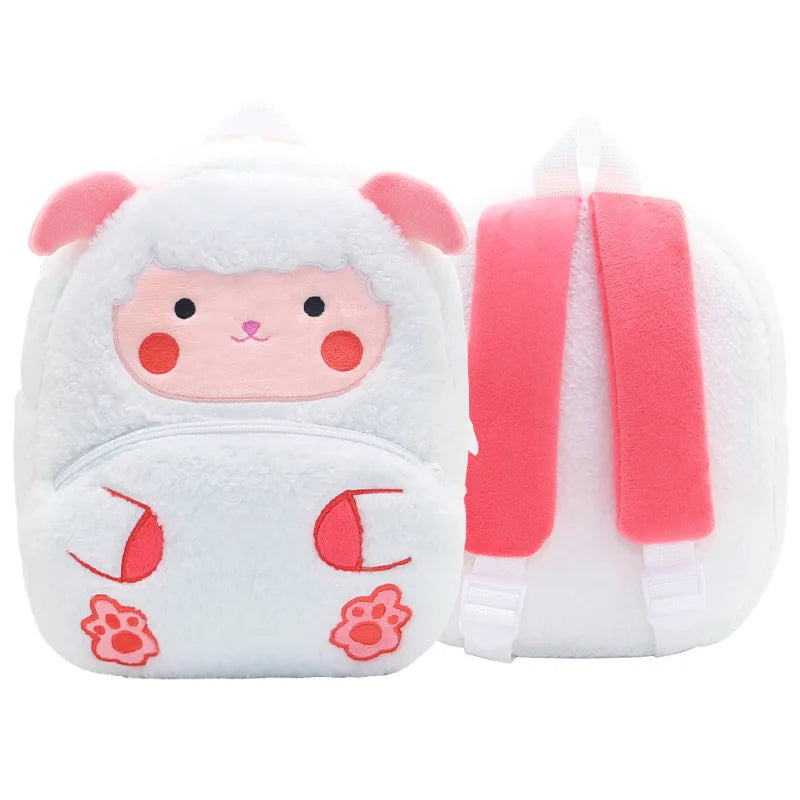 Cartoon Plush Children Backpacks Kindergarten Schoolbag Animal Kids Backpack Children School Bags Girls Boys Backpacks