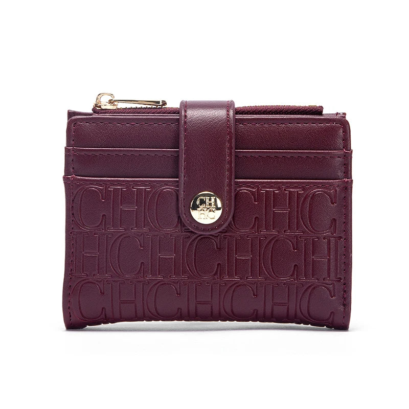 Women Universal Wallet - Fashion Classic Retro, Designer Look, Letter Printed, Portable Card Bag, Wallet