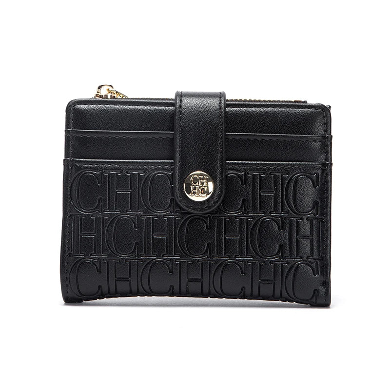Women Universal Wallet - Fashion Classic Retro, Designer Look, Letter Printed, Portable Card Bag, Wallet