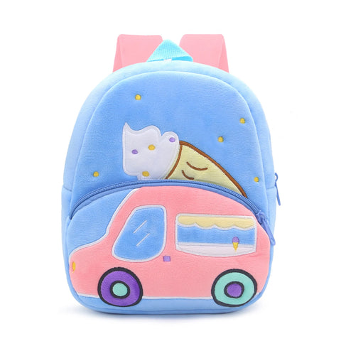 Children's School Bag, 16 Different Work Machine Backpacks, Plush Backpack, Top Selling Excavator Police Car Submarine Crane Backpack Models, Cute Design, Best Gift Idea for 1-4yo boys and girls
