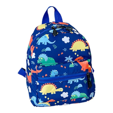 Children's Cartoon Dinosaur Backpack, Cute schoolbag for kindergarten and primary school, waterproof kids bookbags, Animal Bag for boys and girls 