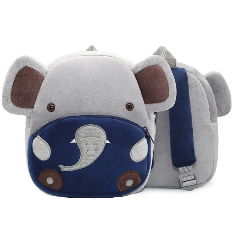 Cartoon Plush Children Backpacks Kindergarten Schoolbag Animal Kids Backpack Children School Bags Girls Boys Backpacks