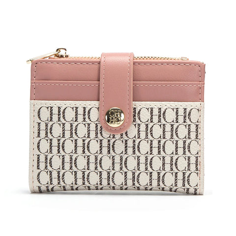 Women Universal Wallet - Fashion Classic Retro, Designer Look, Letter Printed, Portable Card Bag, Wallet