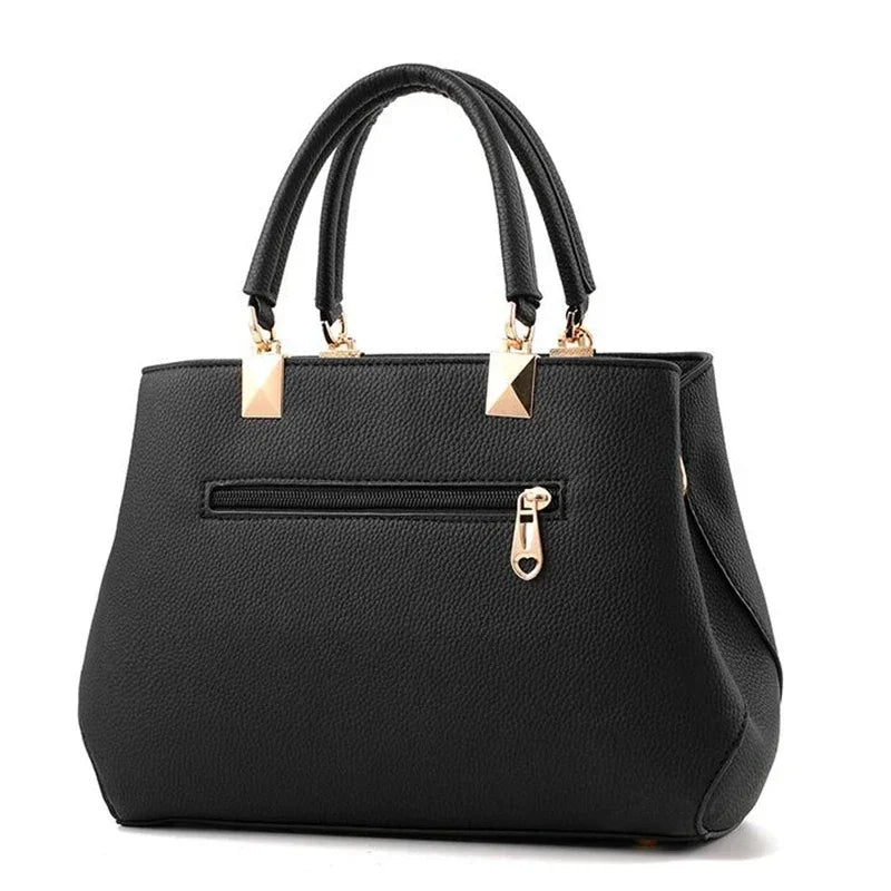 Ladies Messenger Bag with Flower Pendant Designer Look Crossbody Shoulder Bags 2025