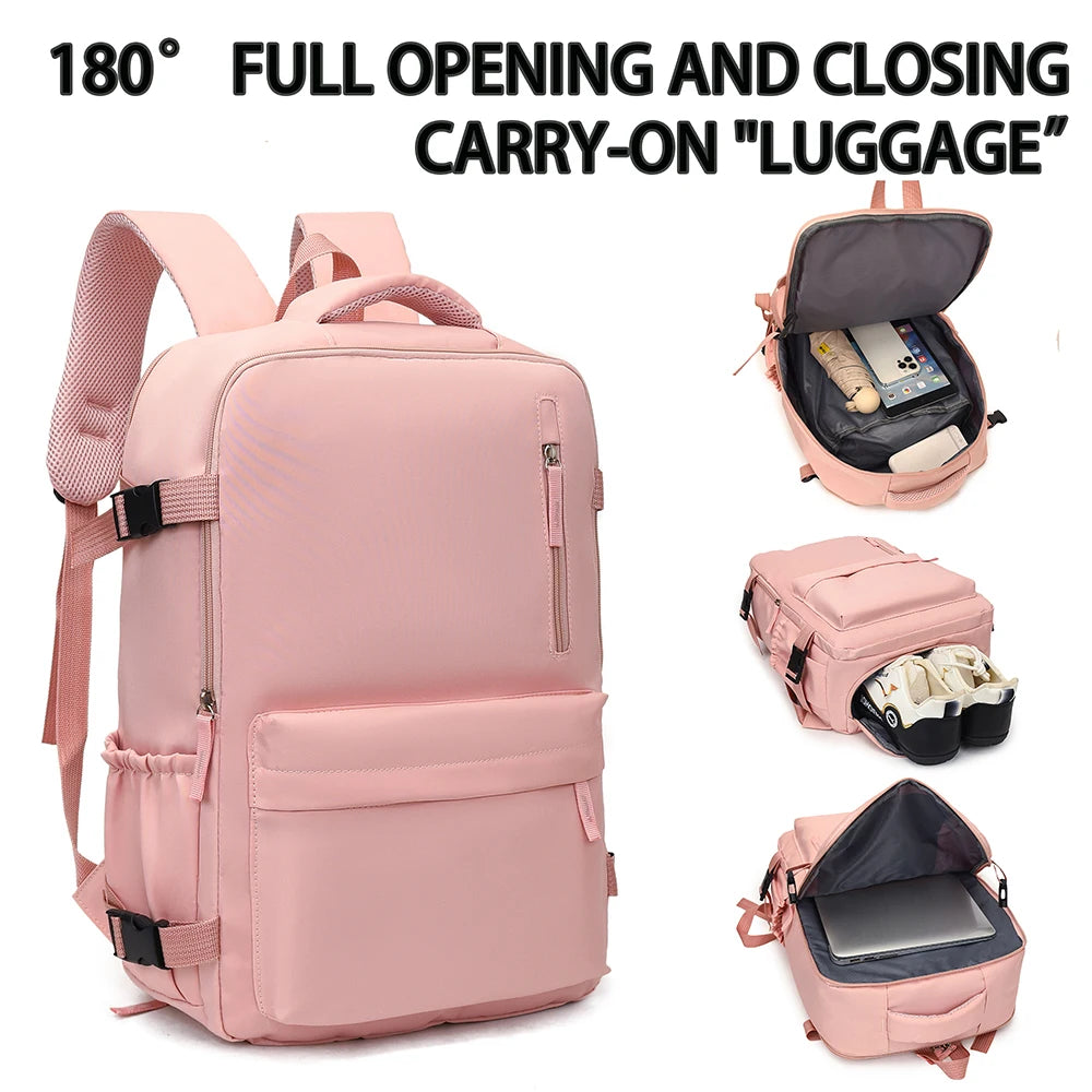 Women's Backpack - Large Capacity Travel Bag, Business & Computer Bag