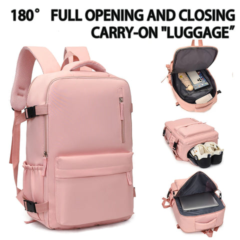 Women's Backpack - Large Capacity Travel Bag, Business & Computer Bag