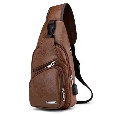Men's Urban Chest Bag - Large Capacity Crossbody  