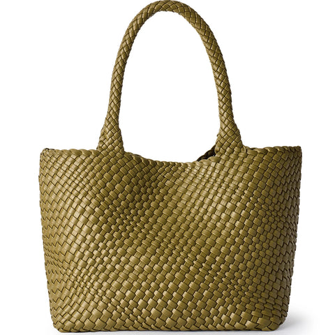 Woven Tote Bag - Large Shoulder Handbag
