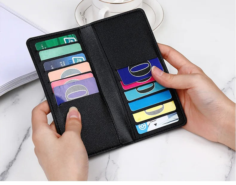 Women's Retro Long Wallet - Large Capacity D-Buckle