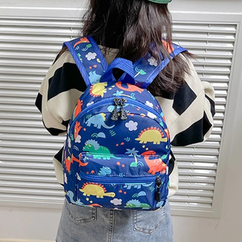 Kids' Cartoon Dinosaur & Unicorn Backpack