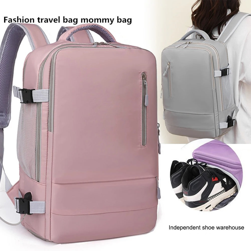 Women's Backpack - Large Capacity Travel Bag, Business & Computer Bag