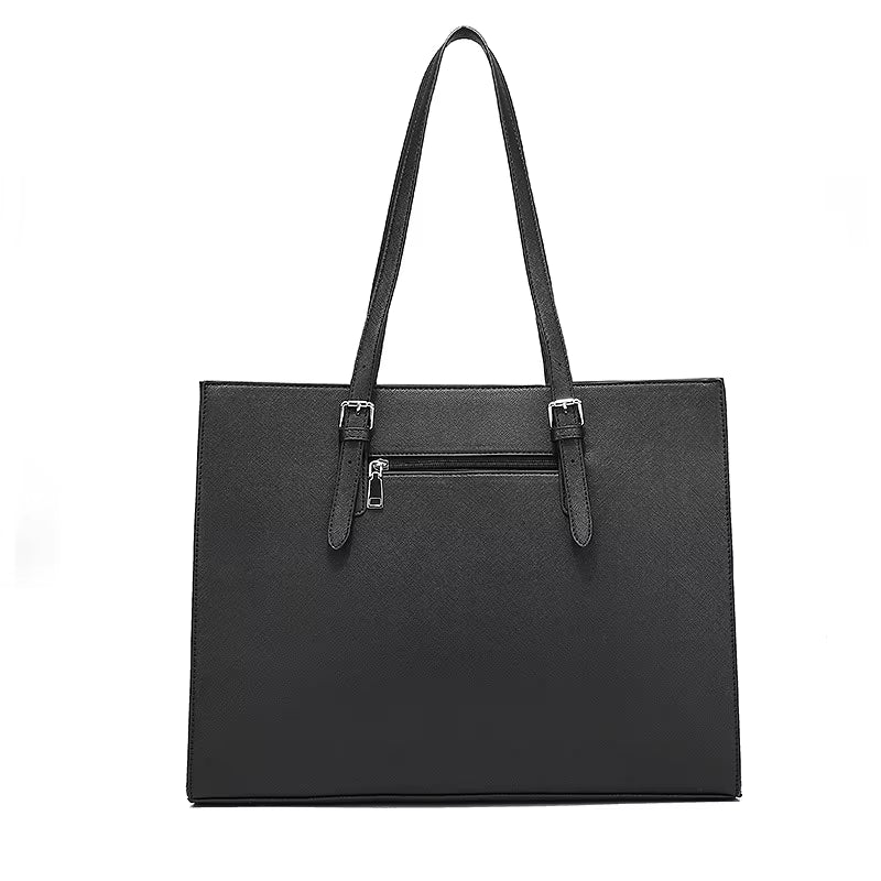 Ladies Laptop Bag - Large Capacity Business Tote Handbag